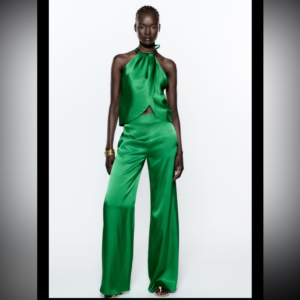 Zara Long Flowy Top BNWT